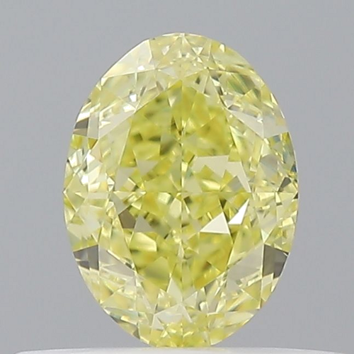 0.51 carat Fancy Intense Yellow-VS1 Natūralus Oval Deimantas (1)