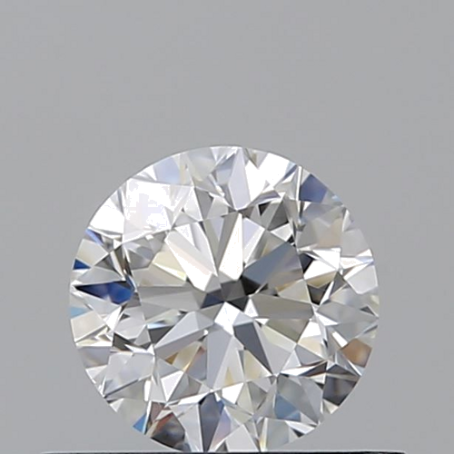 0.5 carat F-VVS2 Very Good cut Natūralus Round Deimantas (1)