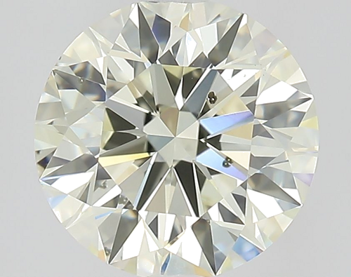 1.71 carat K-SI1 Excellent cut Natūralus Round Deimantas (1)