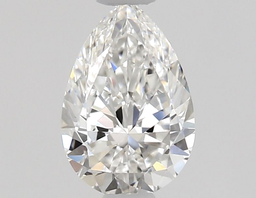 0.51 carat E-VS1 Natūralus Pear Deimantas (1)