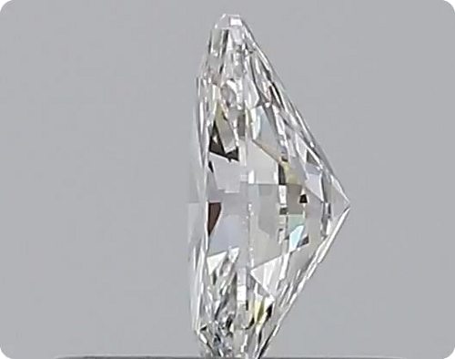 0.3 carat G-VS2 Natūralus Oval Deimantas (1)