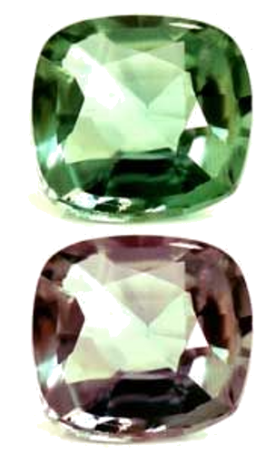 0.27 carat GREEN Cushion Alexandrite (1)