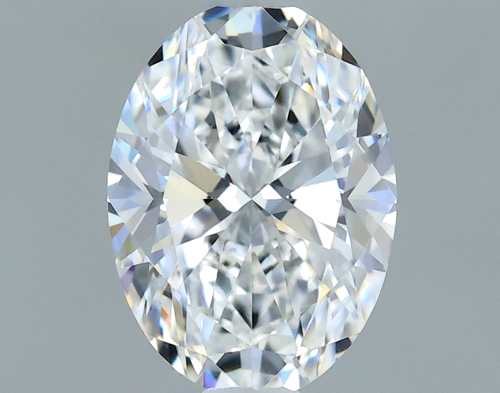 0.48 carat D-VVS1 Natūralus Oval Deimantas (1)