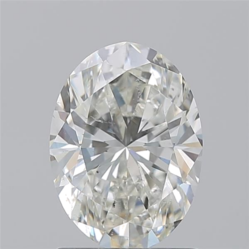 1.5 carat I-SI1 Natūralus Oval Deimantas (1)