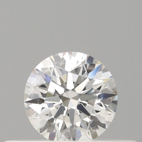 0.27 carat F-VVS2 Excellent cut Natūralus Round Deimantas (1)