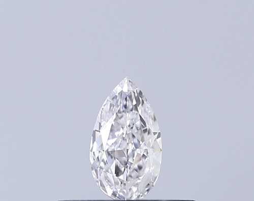 0.25 carat E-SI1 Natūralus Pear Deimantas (1)