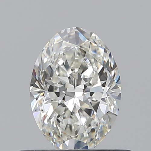 0.54 carat H-VVS2 Natūralus Oval Deimantas (1)