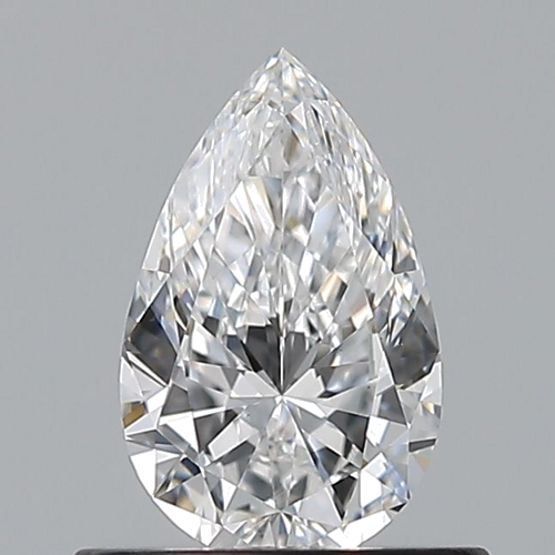 0.55 carat D-VS1 Natūralus Pear Deimantas (1)