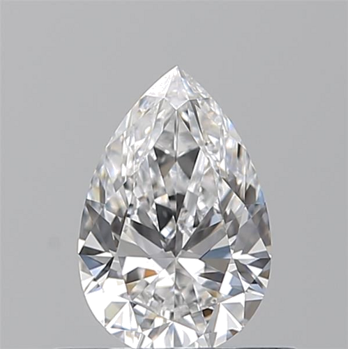 0.56 carat D-VVS1 Natūralus Pear Deimantas (1)