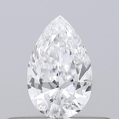 0.28 carat D-VVS2 Natūralus Pear Deimantas (1)