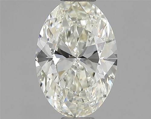0.61 carat K-VVS2 Natūralus Oval Deimantas (1)