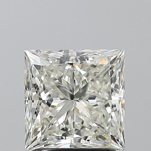 2.01 carat J-SI2 Natūralus Princess Deimantas (1)