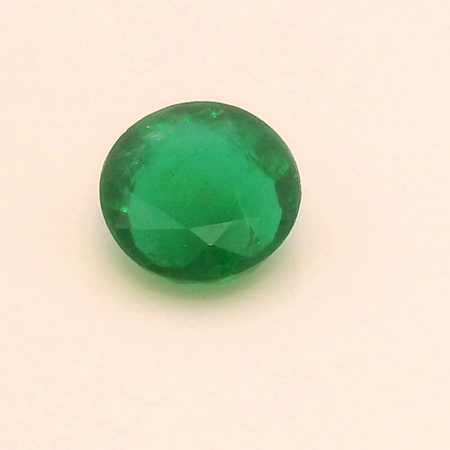 0.31 carat GREEN Round Smaragdas (1)