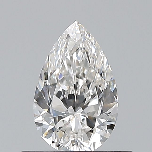 0.5 carat G-VS2 Natūralus Pear Deimantas (1)