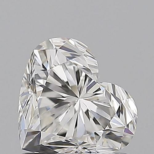 1.01 carat G-VVS2 Natūralus Heart Deimantas (1)