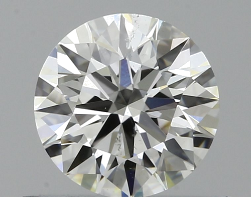 0.5 carat G-SI2 Very Good cut Natūralus Round Deimantas (1)