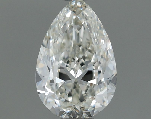 0.51 carat J-VVS1 Natūralus Pear Deimantas (1)