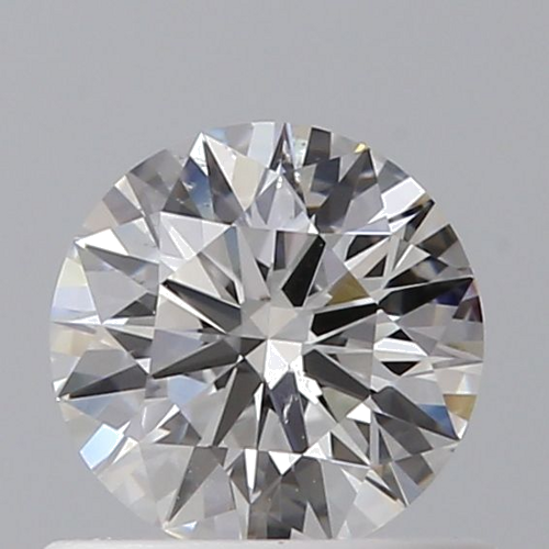 0.53 carat F-SI1 Excellent cut Natūralus Round Deimantas (1)
