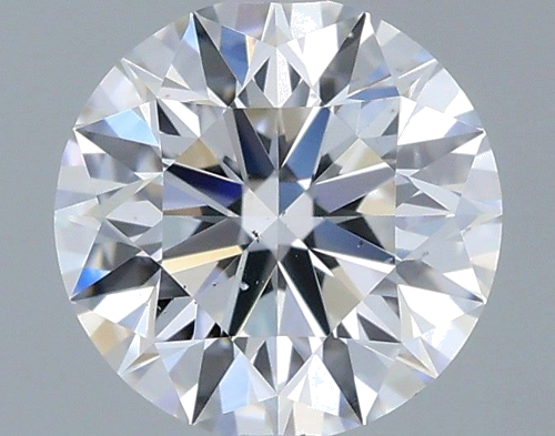 0.57 carat E-SI1 Excellent cut Natūralus Round Deimantas (1)