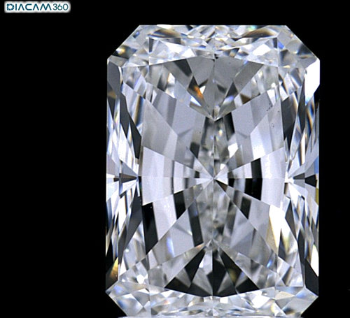 3.02 carat I-VS1 Natūralus Radiant Deimantas (1)
