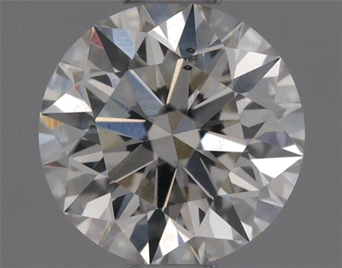 0.44 carat I-VS2 Excellent cut Natūralus Round Deimantas (1)