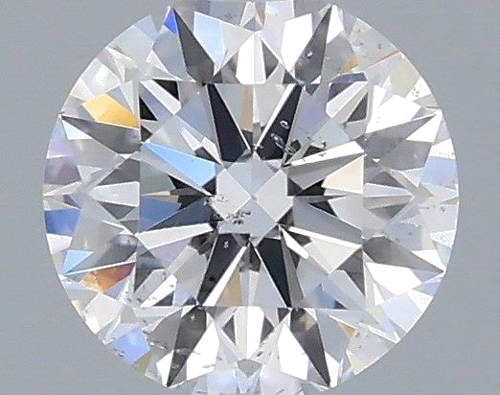0.32 carat E-SI2 Excellent cut Natūralus Round Deimantas (1)