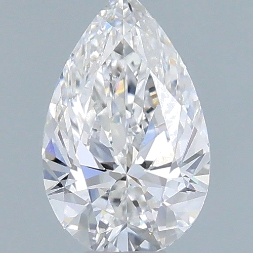 0.4 carat E-SI1 Natūralus Pear Deimantas (1)