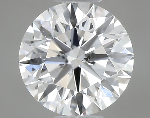 0.58 carat F-SI2 Excellent cut Natūralus Round Deimantas (1)