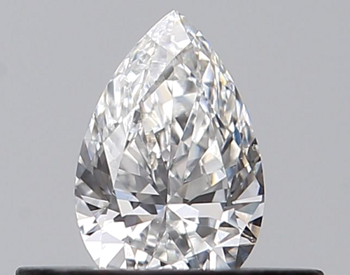 0.26 carat F-VVS2 Natūralus Pear Deimantas (1)