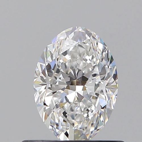 0.6 carat D-VVS2 Natūralus Oval Deimantas (1)