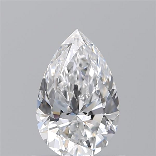 0.7 carat D-VVS1 Natūralus Pear Deimantas (1)