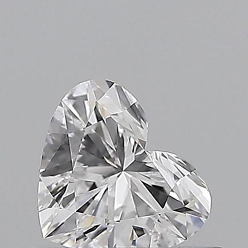 0.5 carat D-VS1 Natūralus Heart Deimantas (1)