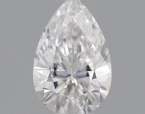 0.24 carat D-VVS1 Natūralus Pear Deimantas (1)