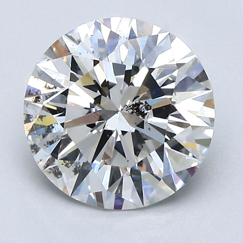 2.26 carat G-SI2 Excellent cut Natūralus Round Deimantas (1)