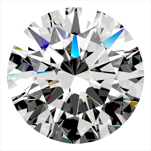 0.33 carat F-VS1 Excellent cut Natūralus Round Deimantas (1)