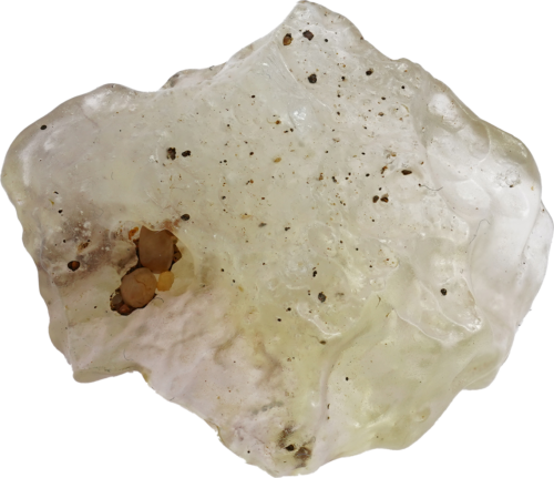 Meteoritas Campo del Cielo - Su Libijos stiklu (3)