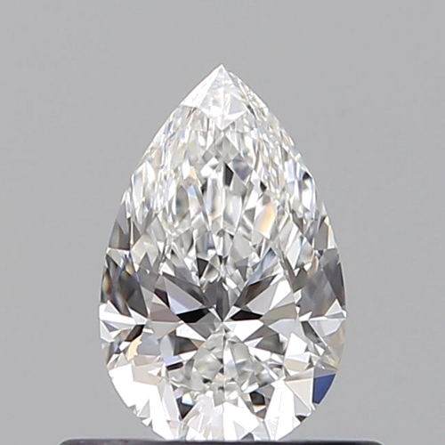 0.5 carat D-VS2 Natūralus Pear Deimantas (1)