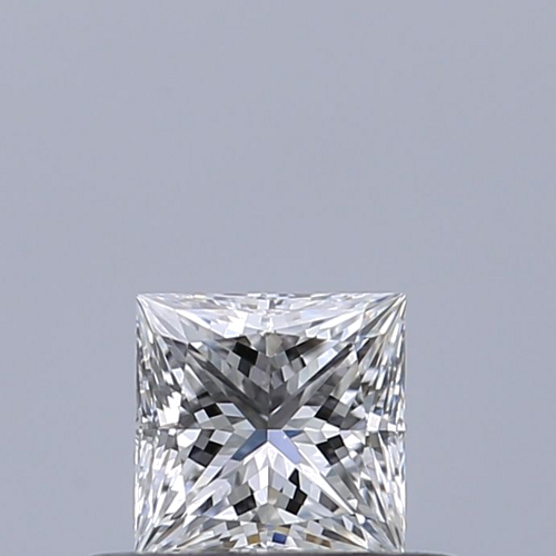0.33 carat E-VVS1 Natūralus Princess Deimantas (1)