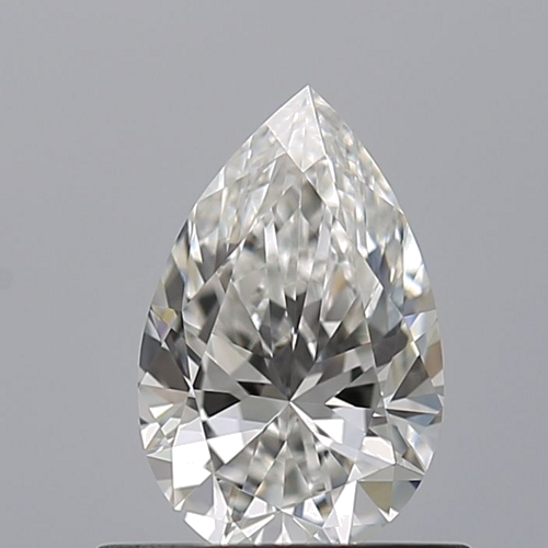 0.52 carat G-VVS1 Natūralus Pear Deimantas (1)