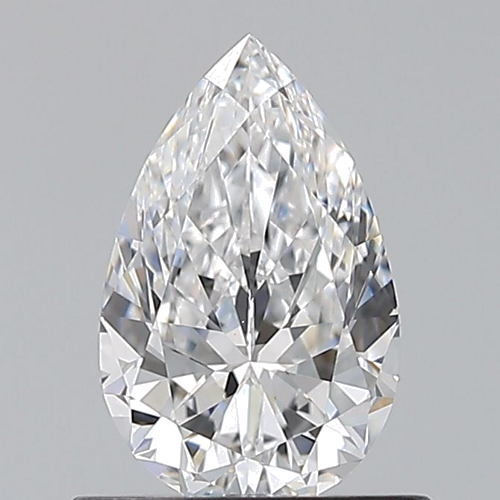 0.7 carat D-VS1 Natūralus Pear Deimantas (1)