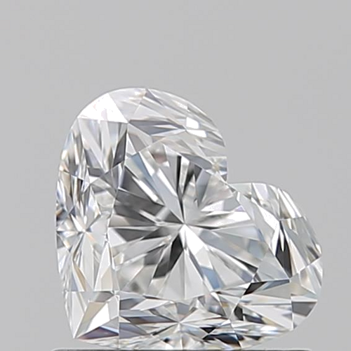 1.01 carat F-VS1 Natūralus Heart Deimantas (1)