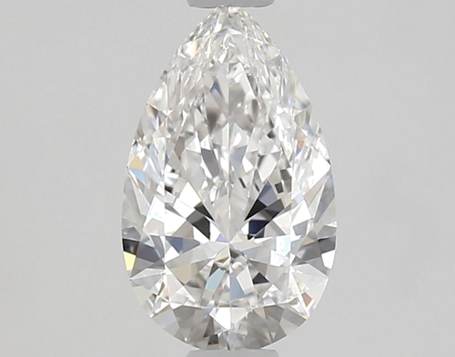 0.62 carat E-VS1 Natūralus Pear Deimantas (1)