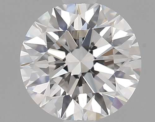 0.5 carat F-VVS1 Excellent cut Natūralus Round Deimantas (1)