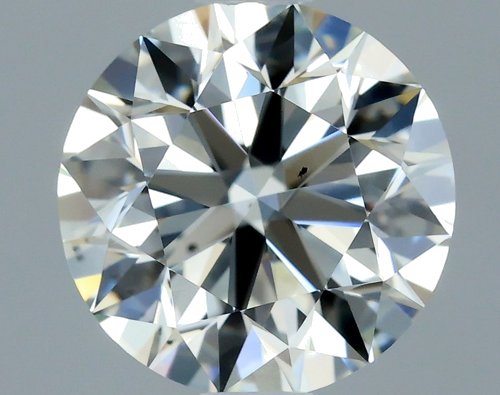 0.82 carat K-SI1 Excellent cut Natūralus Round Deimantas (1)