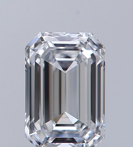 0.38 carat D-VVS2 Natūralus Emerald Deimantas (1)
