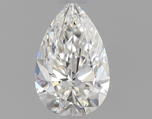 0.5 carat G-VVS1 Natūralus Pear Deimantas (1)
