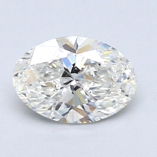0.9 carat H-VVS2 Natūralus Oval Deimantas (1)