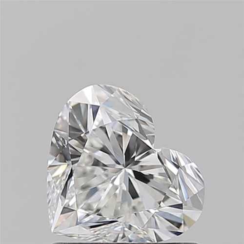 1.01 carat E-VS1 Natūralus Heart Deimantas (1)