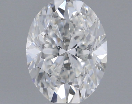 0.51 carat E-SI1 Natūralus Oval Deimantas (1)
