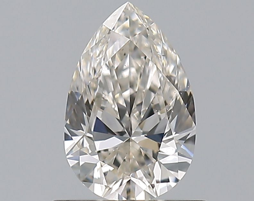 0.71 carat I-VS2 Natūralus Pear Deimantas (1)